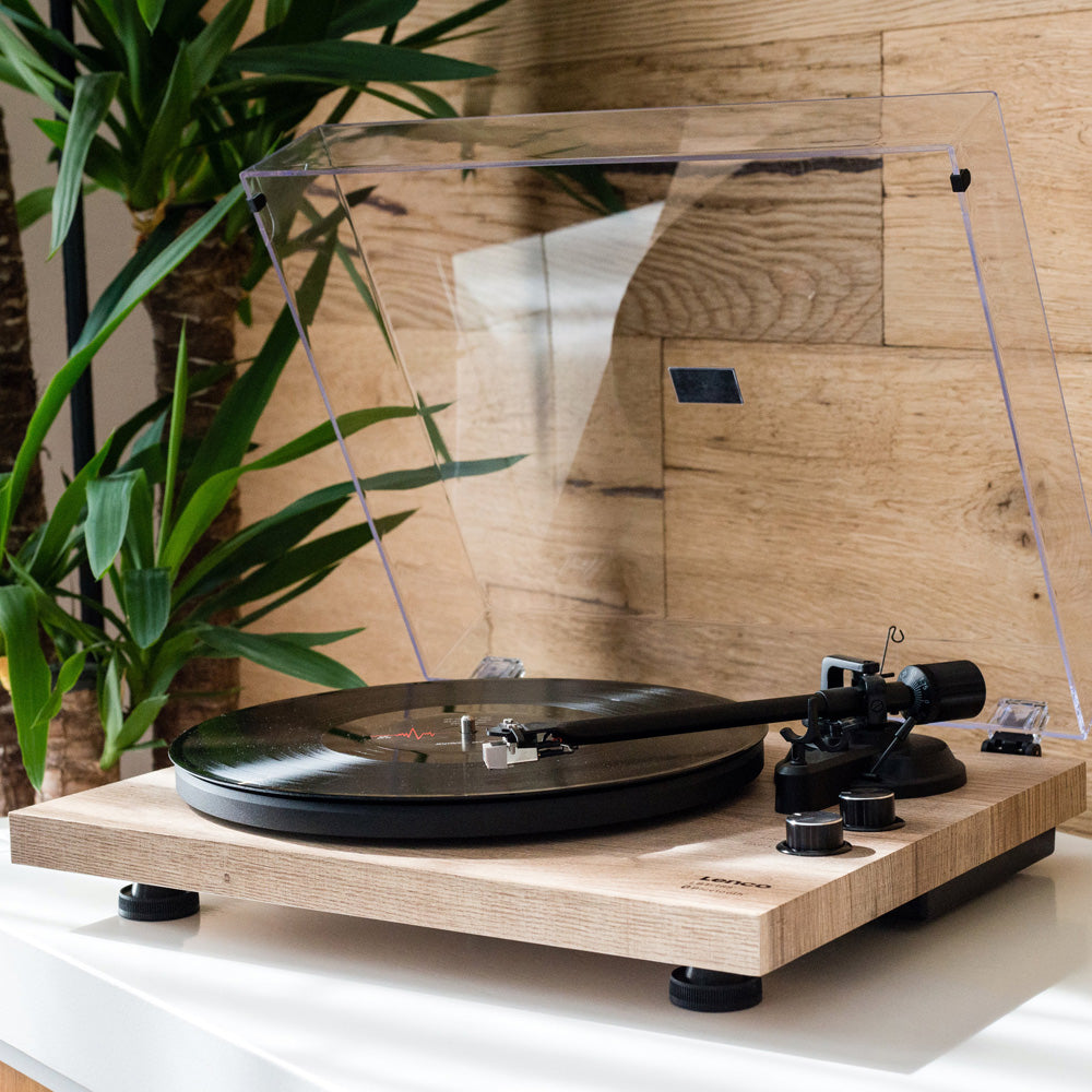 Lenco L-188 Turntable and Airpulse A80 Speakers - Premium Package in Pine - Airpulse Australia
