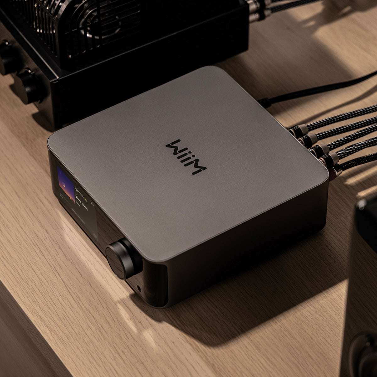 WiiM Ultra and Airpulse A100 Active Stereo System Package