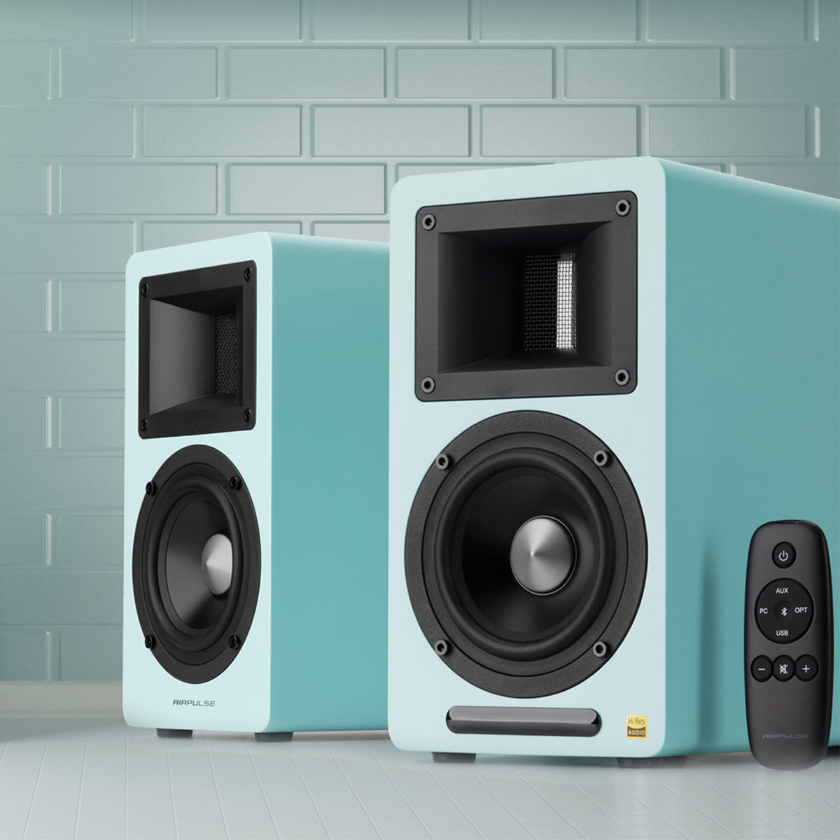 WiiM Ultra and Airpulse A80 Active Stereo System Package - Airpulse Australia