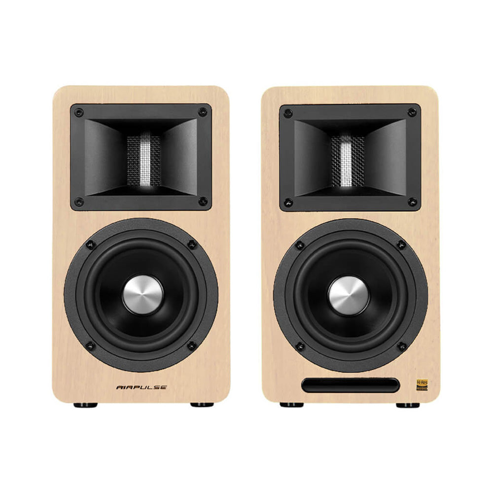 Lenco L-188 Turntable and Airpulse A80 Speakers - Premium Package in Pine - Airpulse Australia