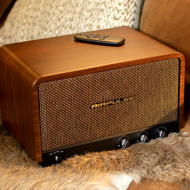 Airpulse P100X: Premium Multi-Driver Wireless Desktop Speaker System