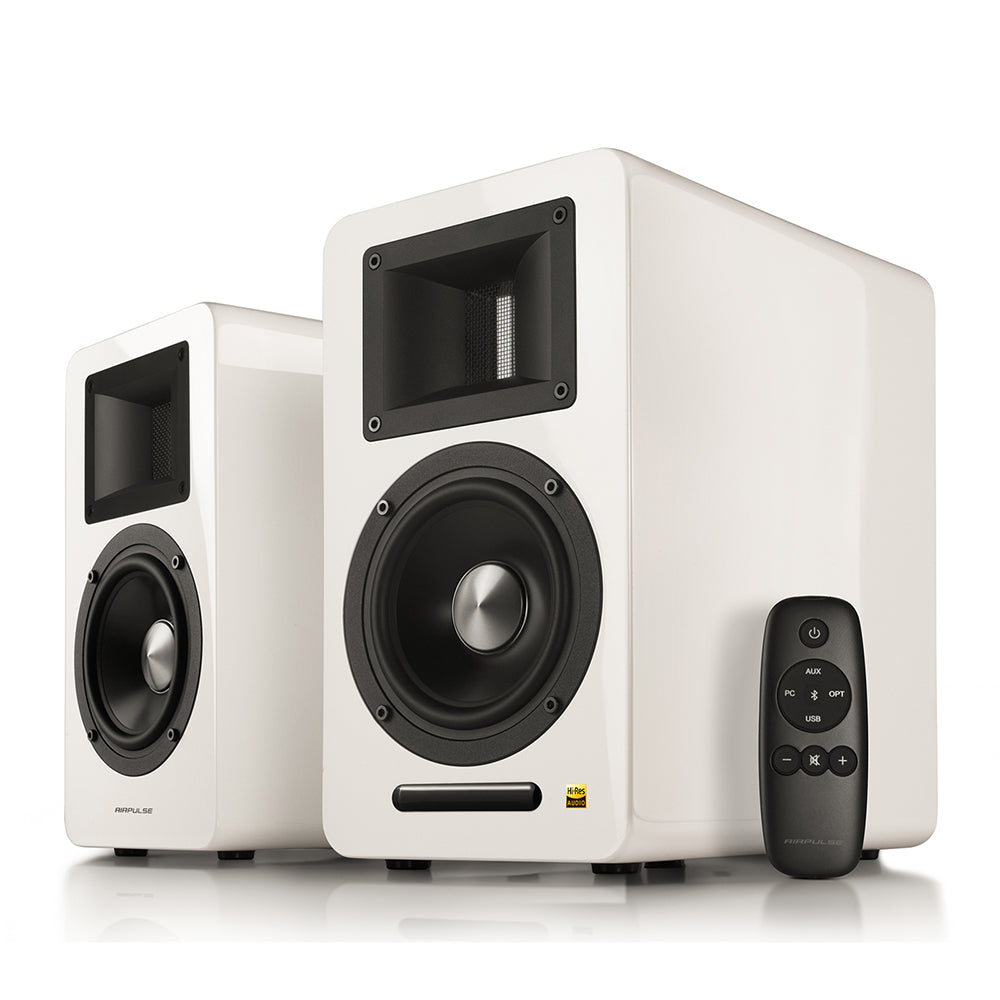 A100 - Active Bookshelf Speaker - Airpulse Australia