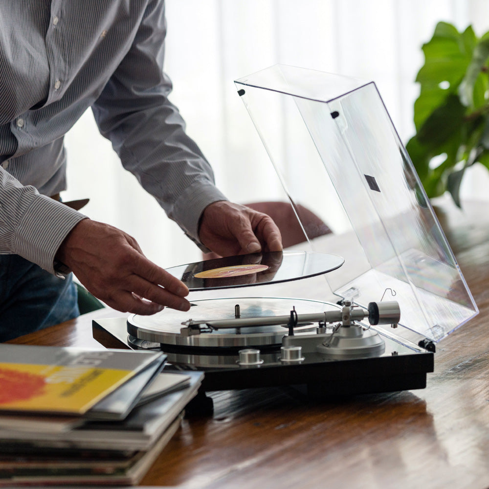 Lenco L-188 Turntable and Airpulse A80 Speakers - Premium Package in Walnut - Airpulse Australia