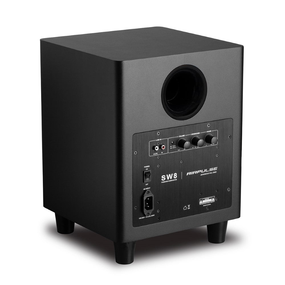 Airpulse SW8 Powered Subwoofer 170W - Airpulse Australia