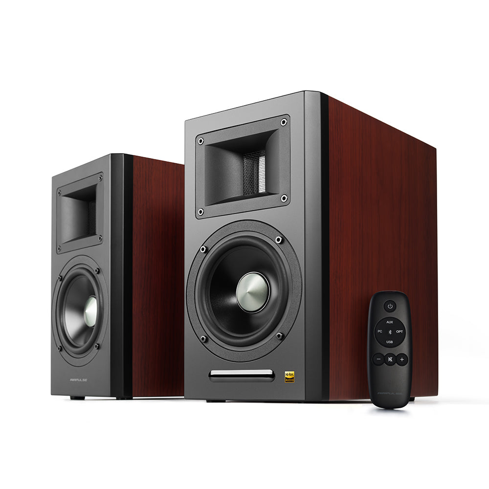 Lenco LBT 345 Walnut and Airpulse A100HD Premium Package - Airpulse Australia