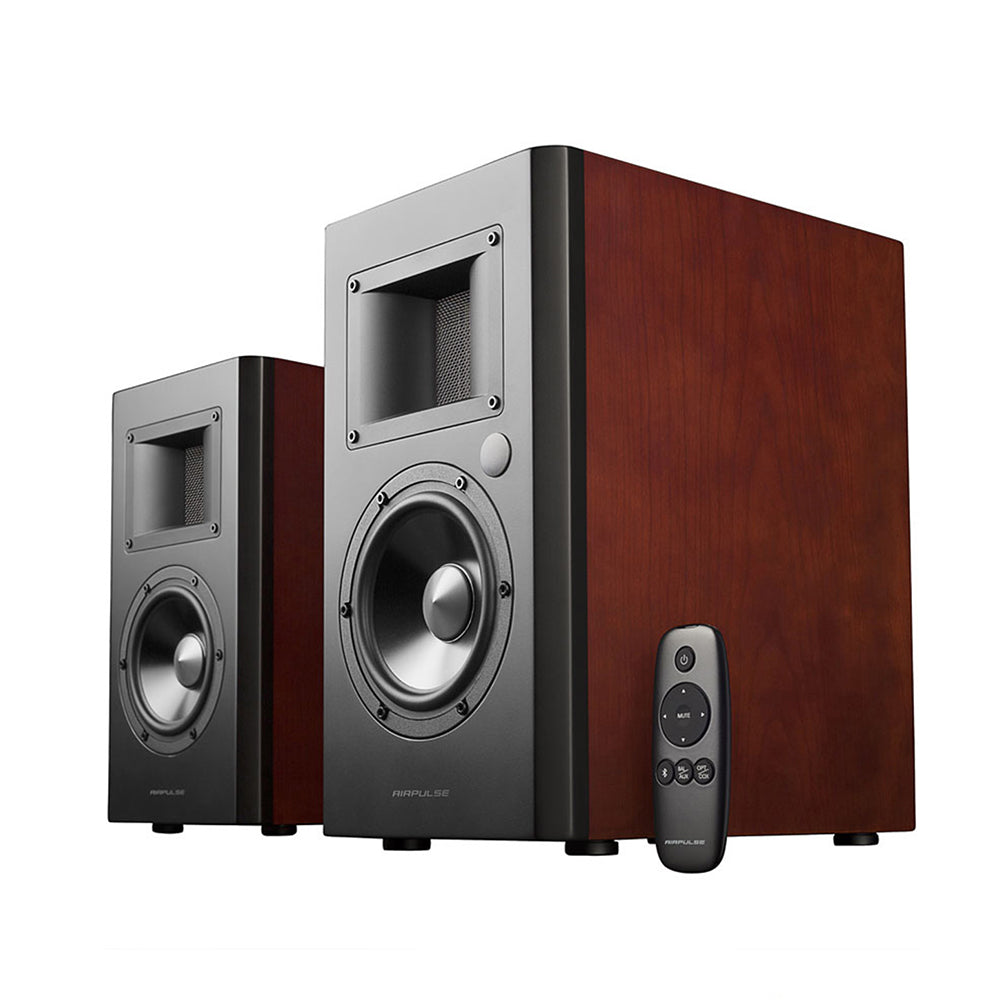 Lenco LBT 225 Walnut and Airpulse A100HD Premium Package - Airpulse Australia
