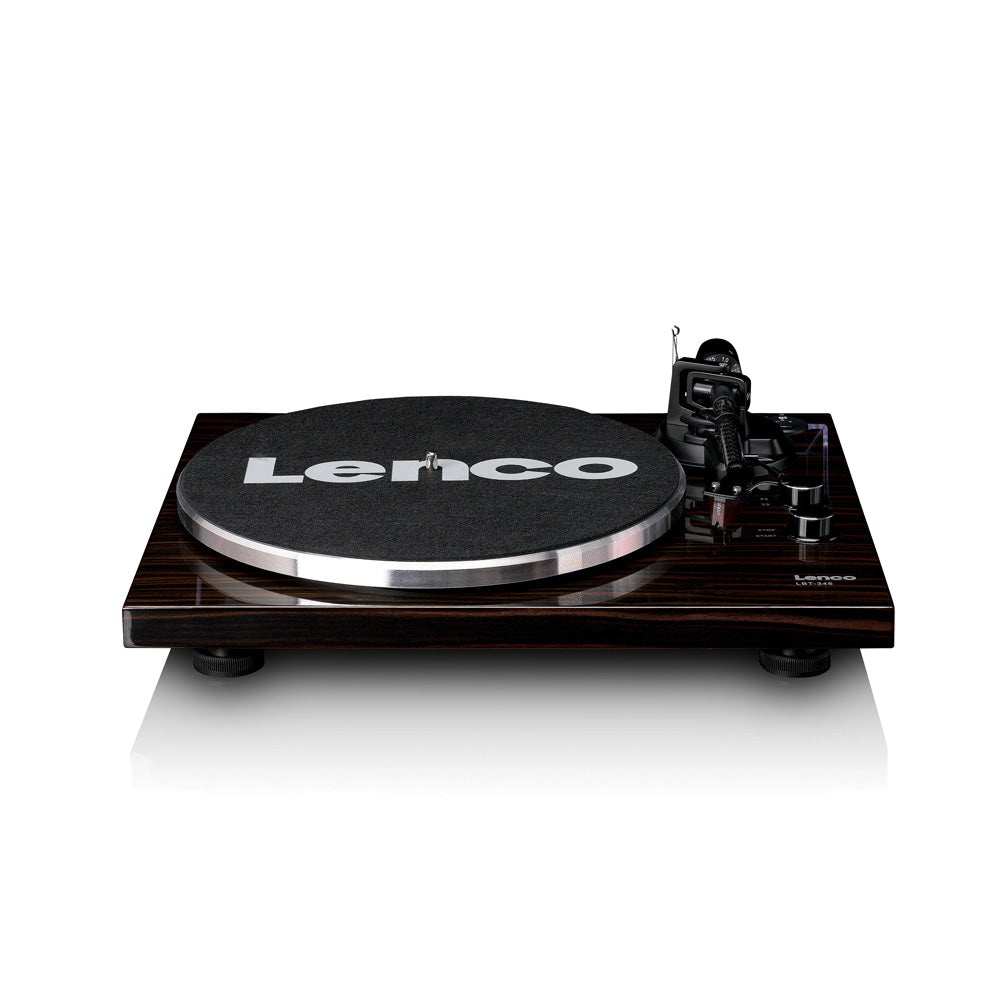Lenco LBT 345 Walnut and Airpulse A100HD Premium Package - Airpulse Australia