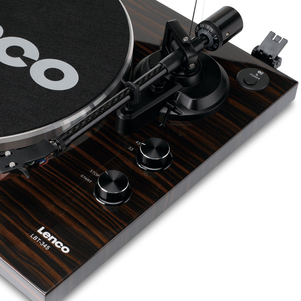Lenco LBT 345 Walnut and Airpulse A100HD Premium Package - Airpulse Australia
