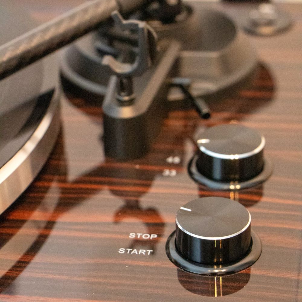 Lenco LBT 345 Walnut and Airpulse A100HD Premium Package - Airpulse Australia