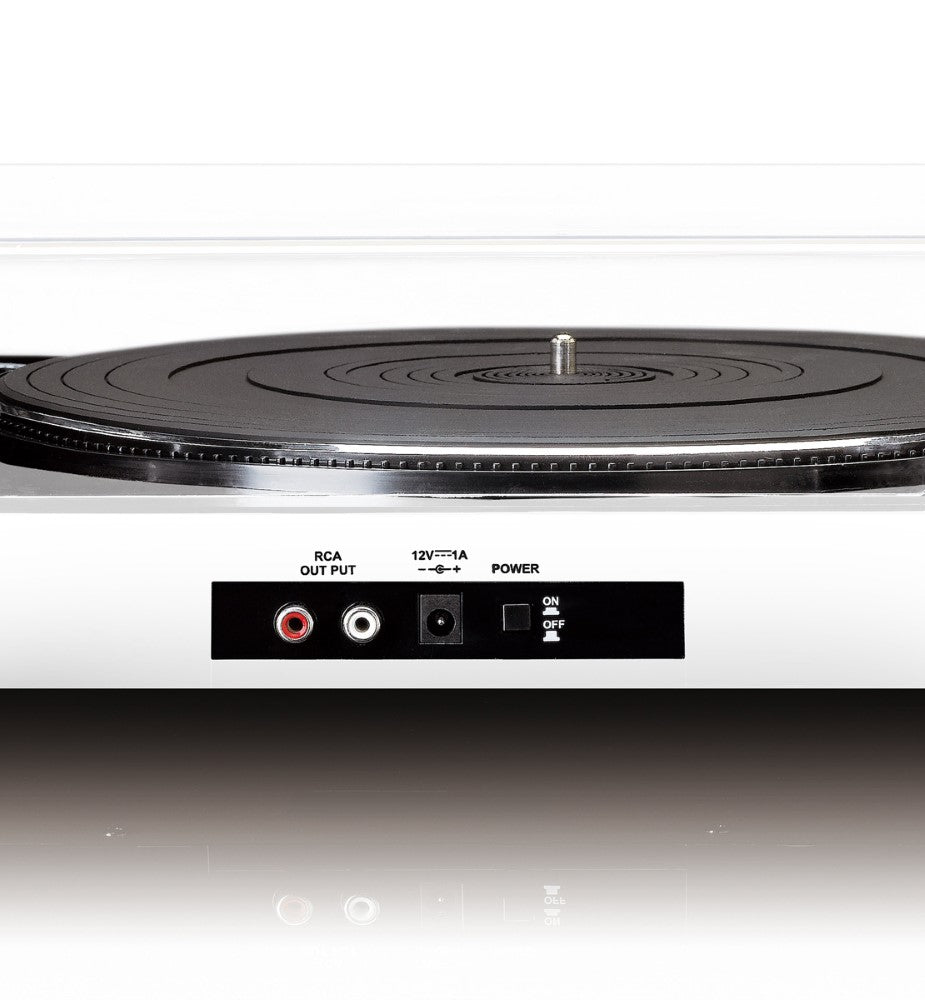 Lenco L-85 in White and Airpulse A100 in White - Airpulse Australia