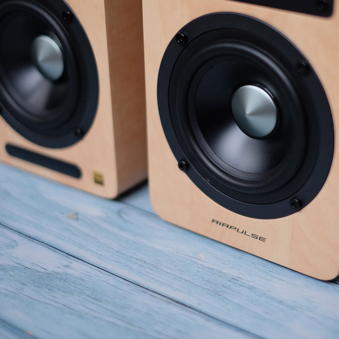 A80 - Active Bookshelf Speaker - Airpulse Australia